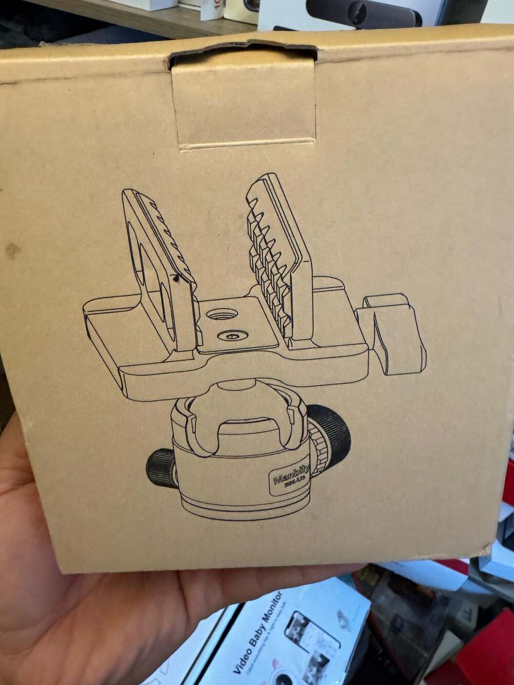 Manbily BH-U3 Saddle with Ball Head